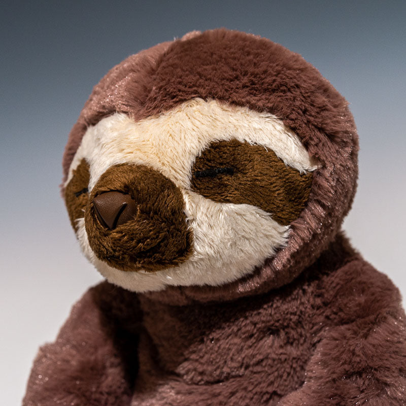 シナダ SHINADA ぬいぐるみ うぃずず ナマケモノ WZZN-0350 左横顔