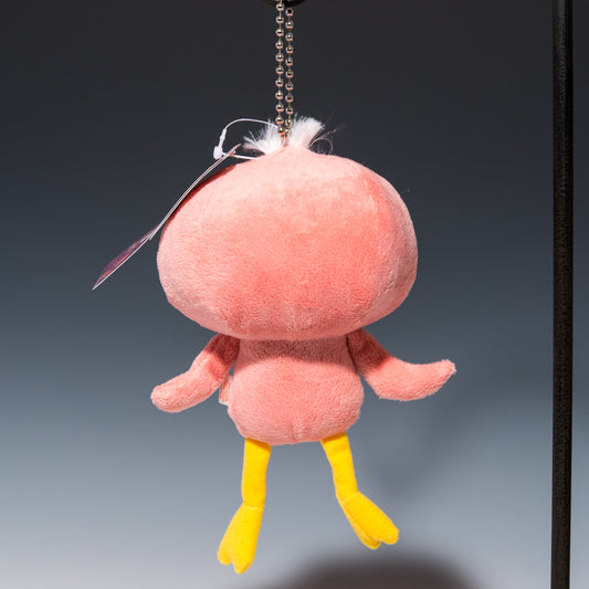 シナダ SHINADA ぬいぐるみ ヨワソーズ トリ(M)ピンク YOWT-0100P 後ろ