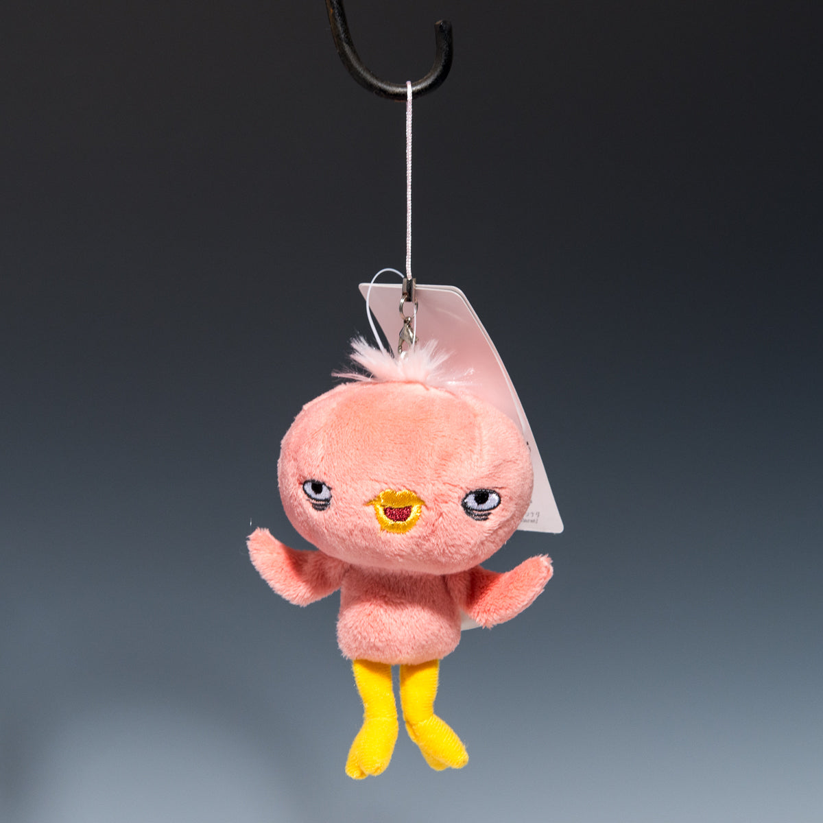 シナダ SHINADA ぬいぐるみ ヨワソーズ トリ(S)ピンク YOWT-0068P 正面