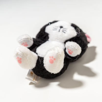 内藤デザイン研究所 ぬいぐるみ まるのおさんぽ NEWマスコット まる 手足の肉球アップ
