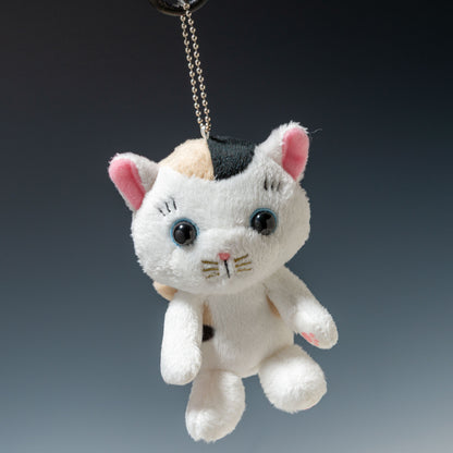 内藤デザイン研究所 ぬいぐるみ まるのおさんぽ NEWマスコット みけまる アップ