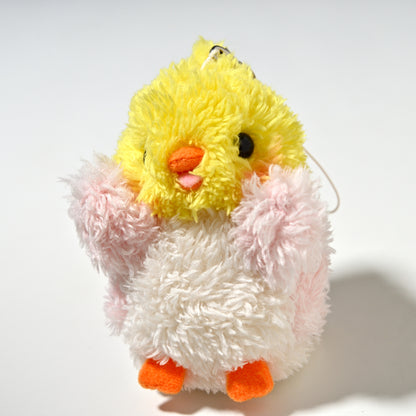 シナダ SHINADA ぬいぐるみ baby strap ベイビーストラップ オカメインコ ピンク BNOI-0058P 左横顔