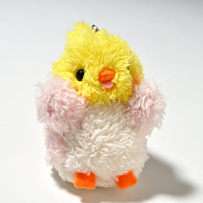 シナダ SHINADA ぬいぐるみ baby strap ベイビーストラップ オカメインコ ピンク BNOI-0058P 右横顔