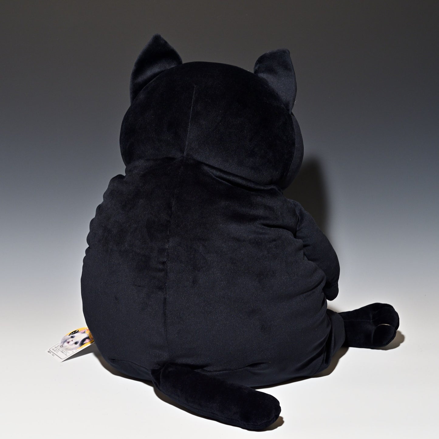 シナダ SHINADA ぬいぐるみ もちねこ クロ(XL) MONE-0880B 後ろ