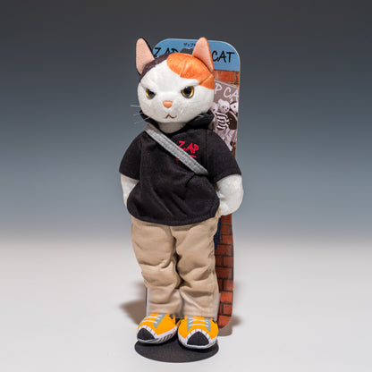 ZAP CAT ザップキャット ぬいぐるみSサイズ アキ | 内藤デザイン研究所の正面から2