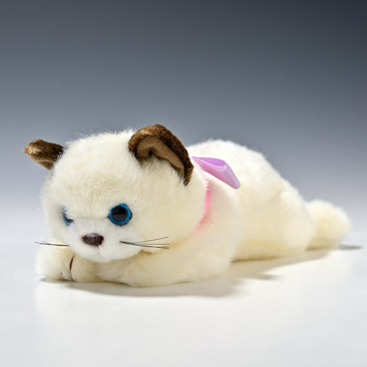 たけのこ TAKENOKO ぬいぐるみ リボンネコ シャムネコ 15783 正面