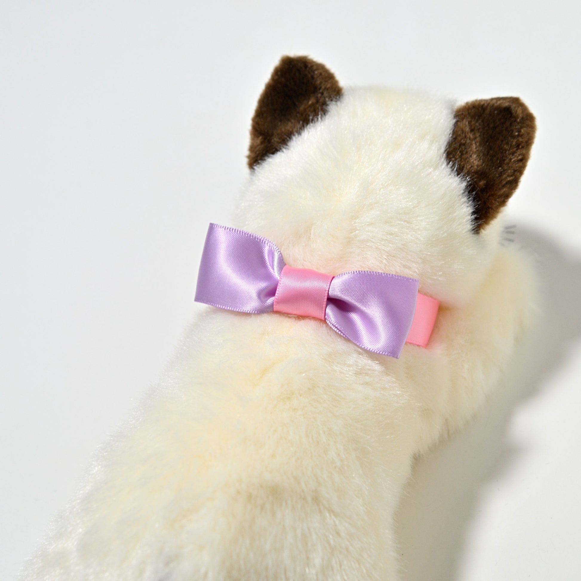 たけのこ TAKENOKO ぬいぐるみ リボンネコ シャムネコ 15783リボンアップ