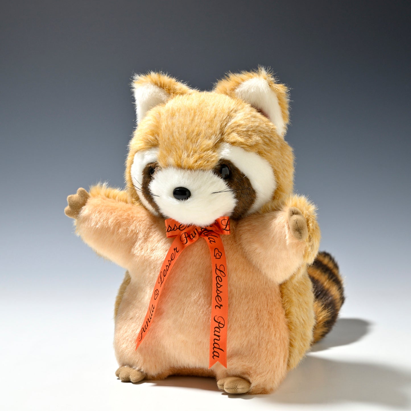 たけのこ TAKENOKO ぬいぐるみ レッサーパンダ SM 茶 28111 正面