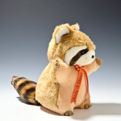 たけのこ TAKENOKO ぬいぐるみ レッサーパンダ SM 茶 28111 左横