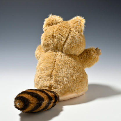 たけのこ TAKENOKO ぬいぐるみ レッサーパンダ SM 茶 28111 後ろ