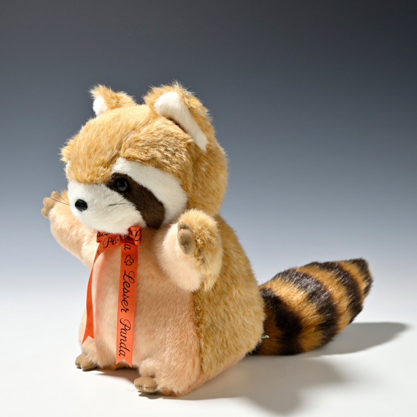 たけのこ TAKENOKO ぬいぐるみ レッサーパンダ SM 茶 28111 右横