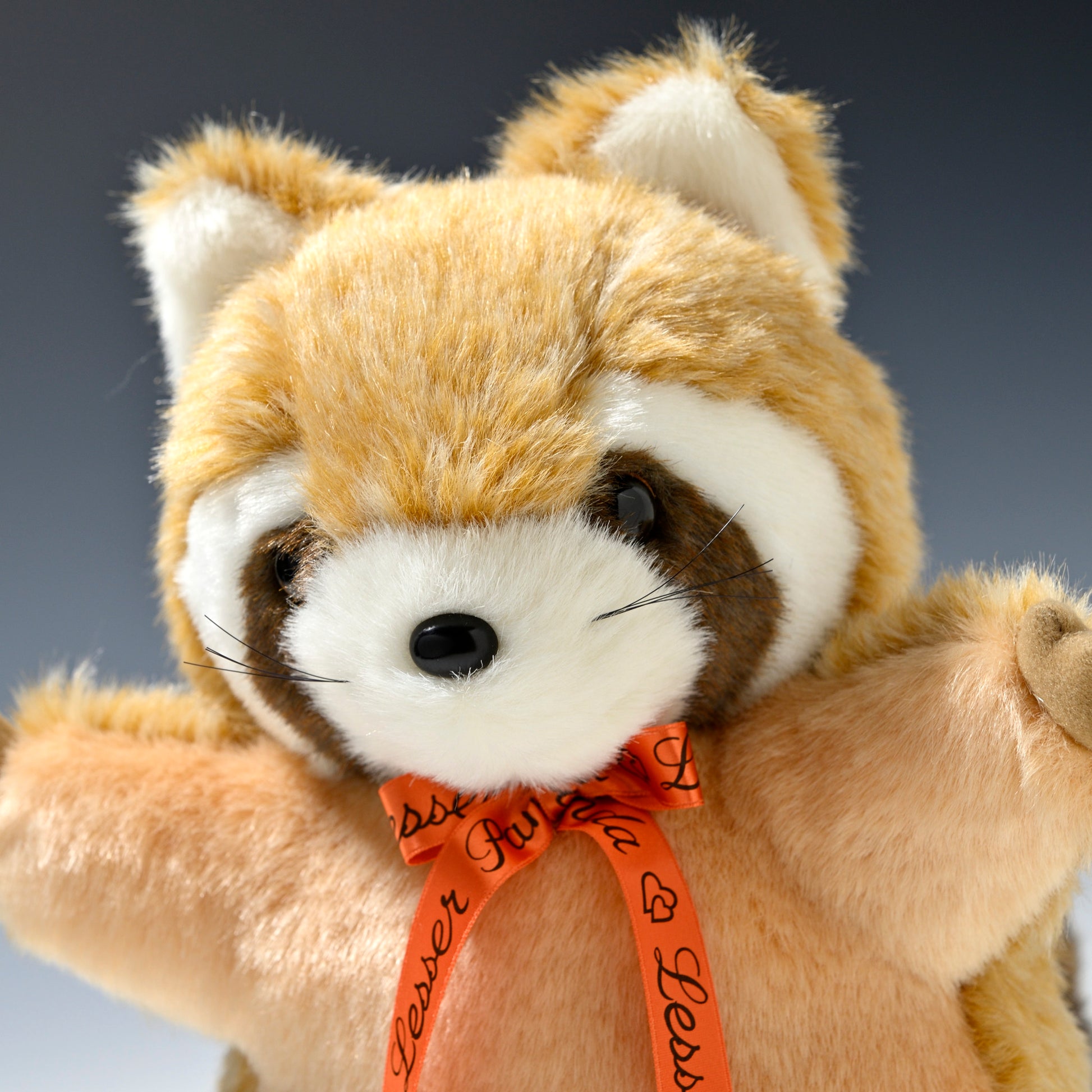 たけのこ TAKENOKO ぬいぐるみ レッサーパンダ SM 茶 28111 左横顔