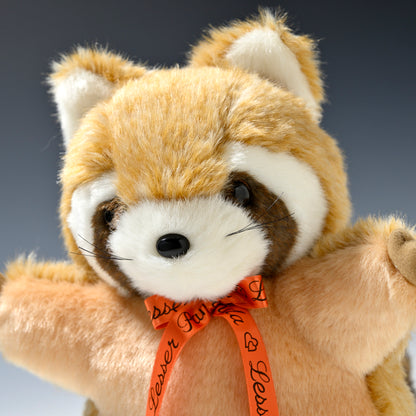 たけのこ TAKENOKO ぬいぐるみ レッサーパンダ SM 茶 28111 左横顔