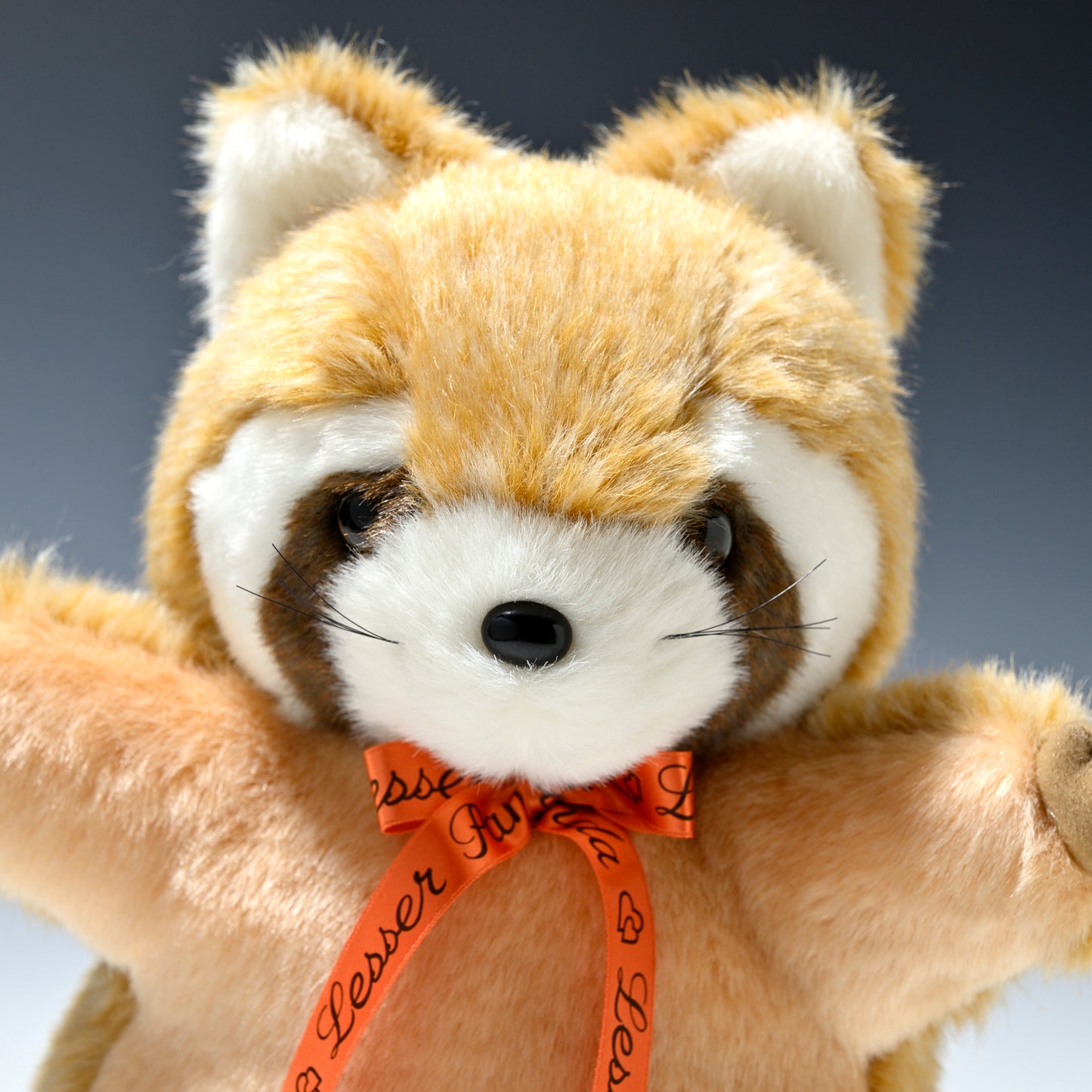 たけのこ TAKENOKO ぬいぐるみ レッサーパンダ SM 茶 28111 右横顔