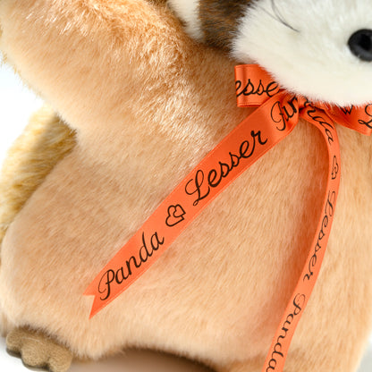 たけのこ TAKENOKO ぬいぐるみ レッサーパンダ SM 茶 28111 リボンアップ