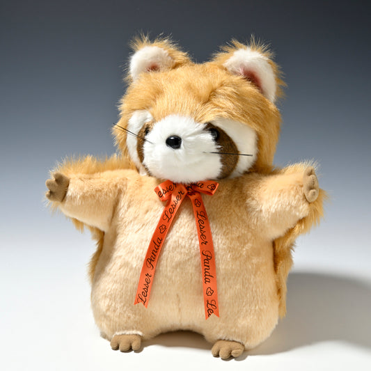 たけのこ TAKENOKO ぬいぐるみ レッサーパンダ M 茶 38906 正面