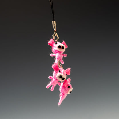 カラーズ ぬいぐるみ MIGAWARI 身代わり アニマルストラップ ブタ【健康運UP】アップ