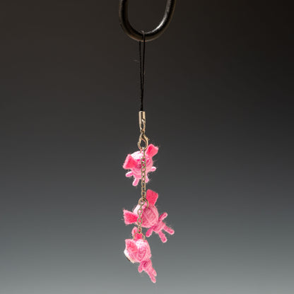 カラーズ ぬいぐるみ MIGAWARI 身代わり アニマルストラップ ブタ【健康運UP】後ろ