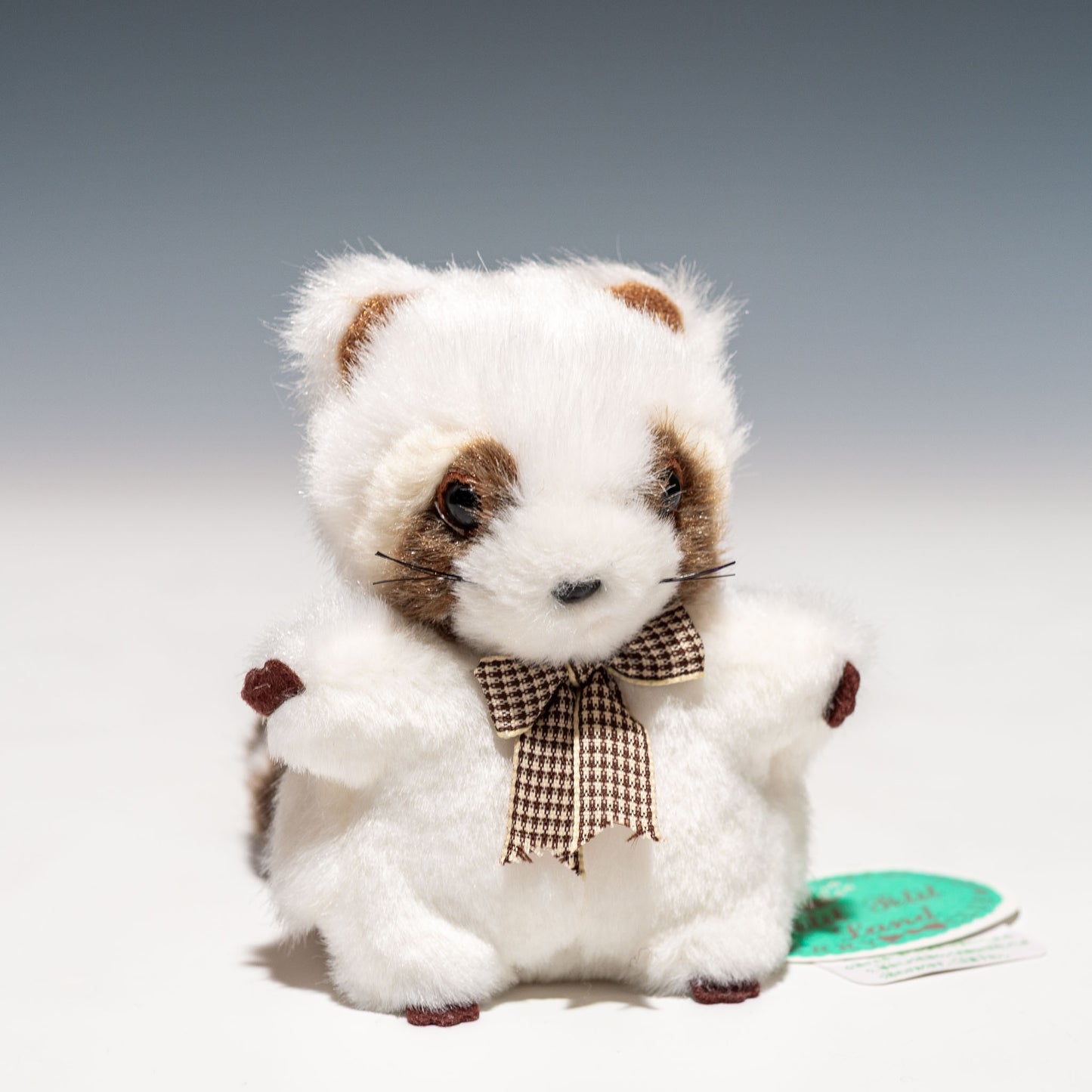 たけのこ TAKENOKO ぬいぐるみ プチプチらんど レッサーパンダ 白 58415 正面