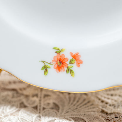 ドイツ製 キッチン雑貨 TRIPTIS PORZELLAN 磁器製 ホワイトプレート アップ