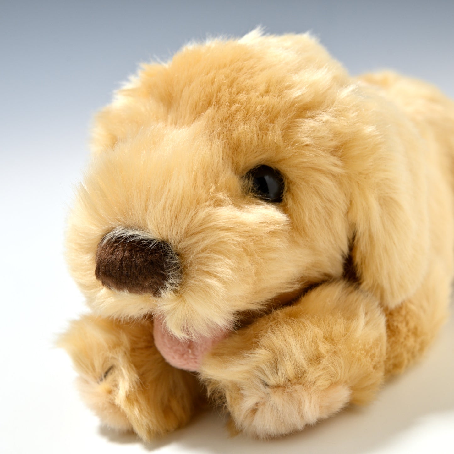 吉徳 ぬいぐるみ ゴールデンレトリバー SS  180370 左横顔