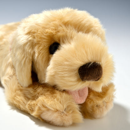 吉徳 ぬいぐるみ ゴールデンレトリバー SS  180370 右横顔