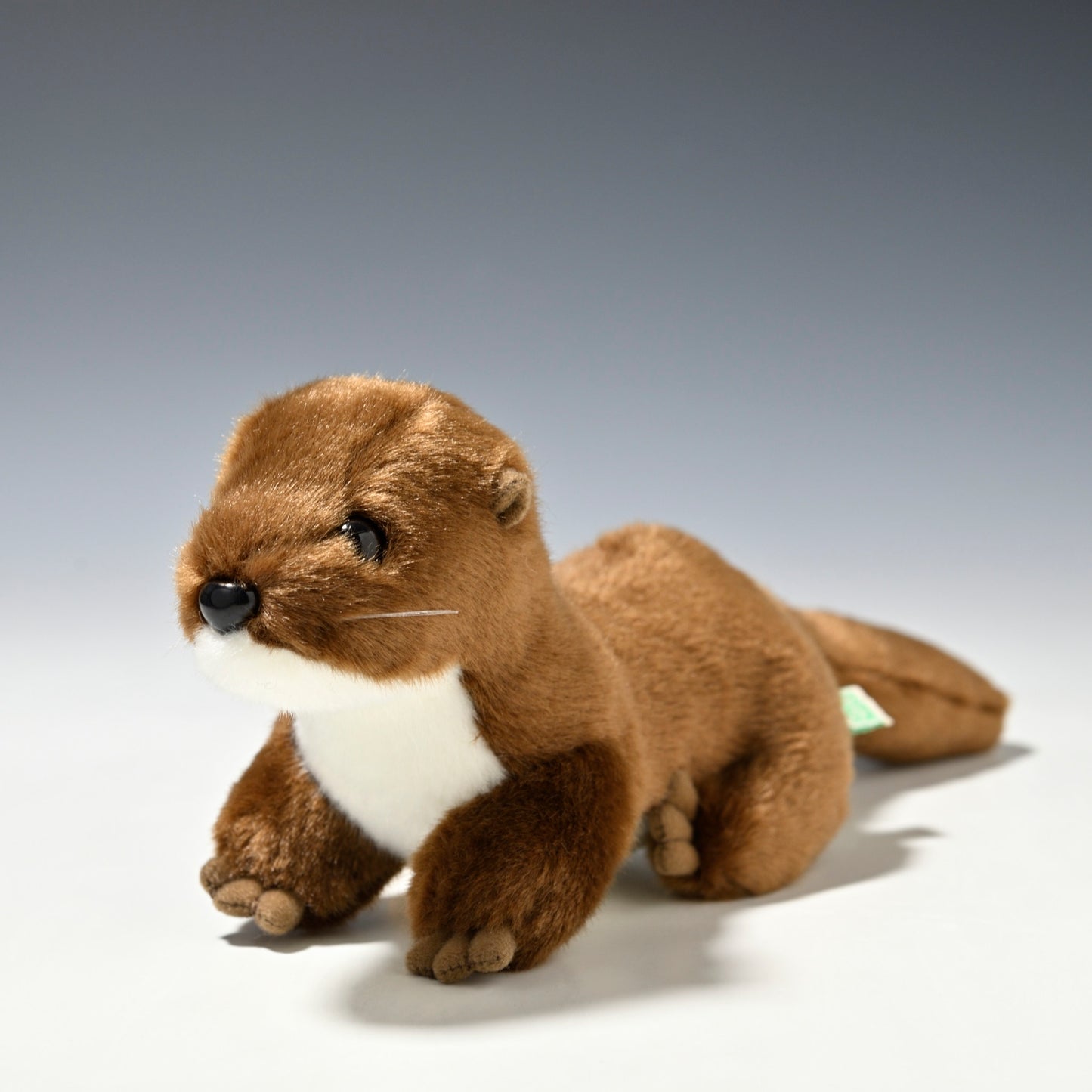 たけのこ TAKENOKO ぬいぐるみ マリンシリーズ カワウソ M ブラウン 14814 正面