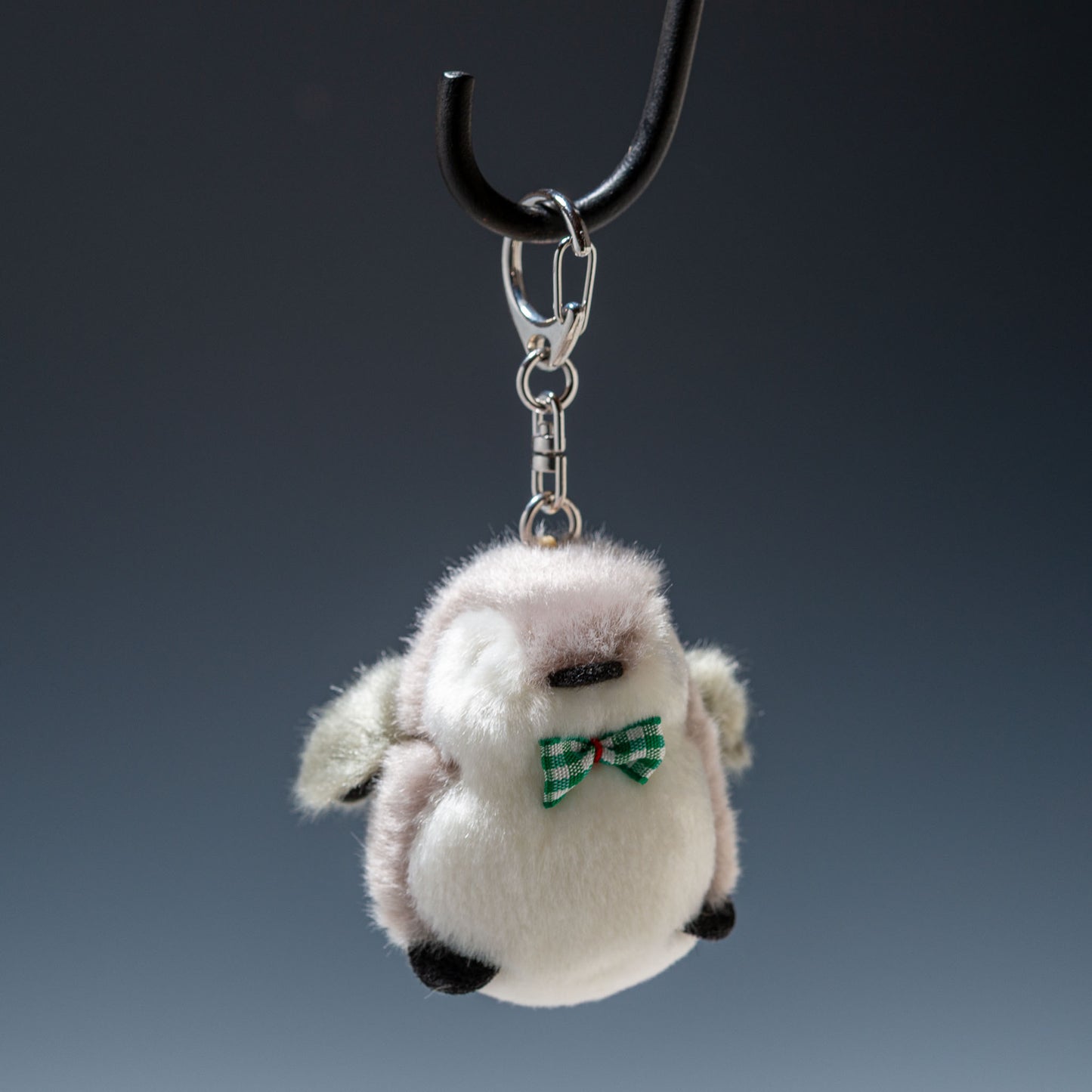 たけのこ TAKENOKO ぬいぐるみ マリンシリーズ ミニミニキーチェーン ペンギン グリーン 38562 正面