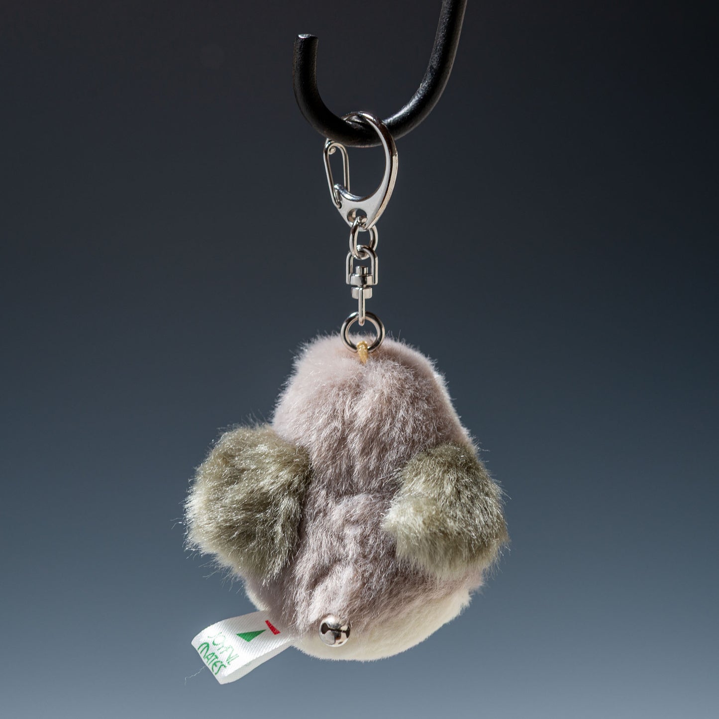 たけのこ TAKENOKO ぬいぐるみ マリンシリーズ ミニミニキーチェーン ペンギン グリーン 38562 後ろ