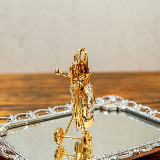 ロイヤルアーデン Royal Arden スワロフスキー Swarovski オーナメント ゴルフセット 01322 右横