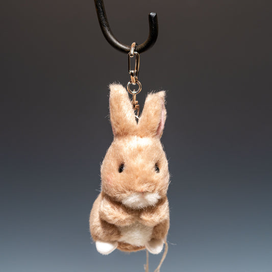 たけのこ TAKENOKO ぬいぐるみ ミニミニキッズ ウサギ 茶 48546 正面