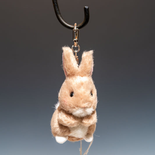 たけのこ TAKENOKO ぬいぐるみ ミニミニキッズ ウサギ 茶 48546 正面2