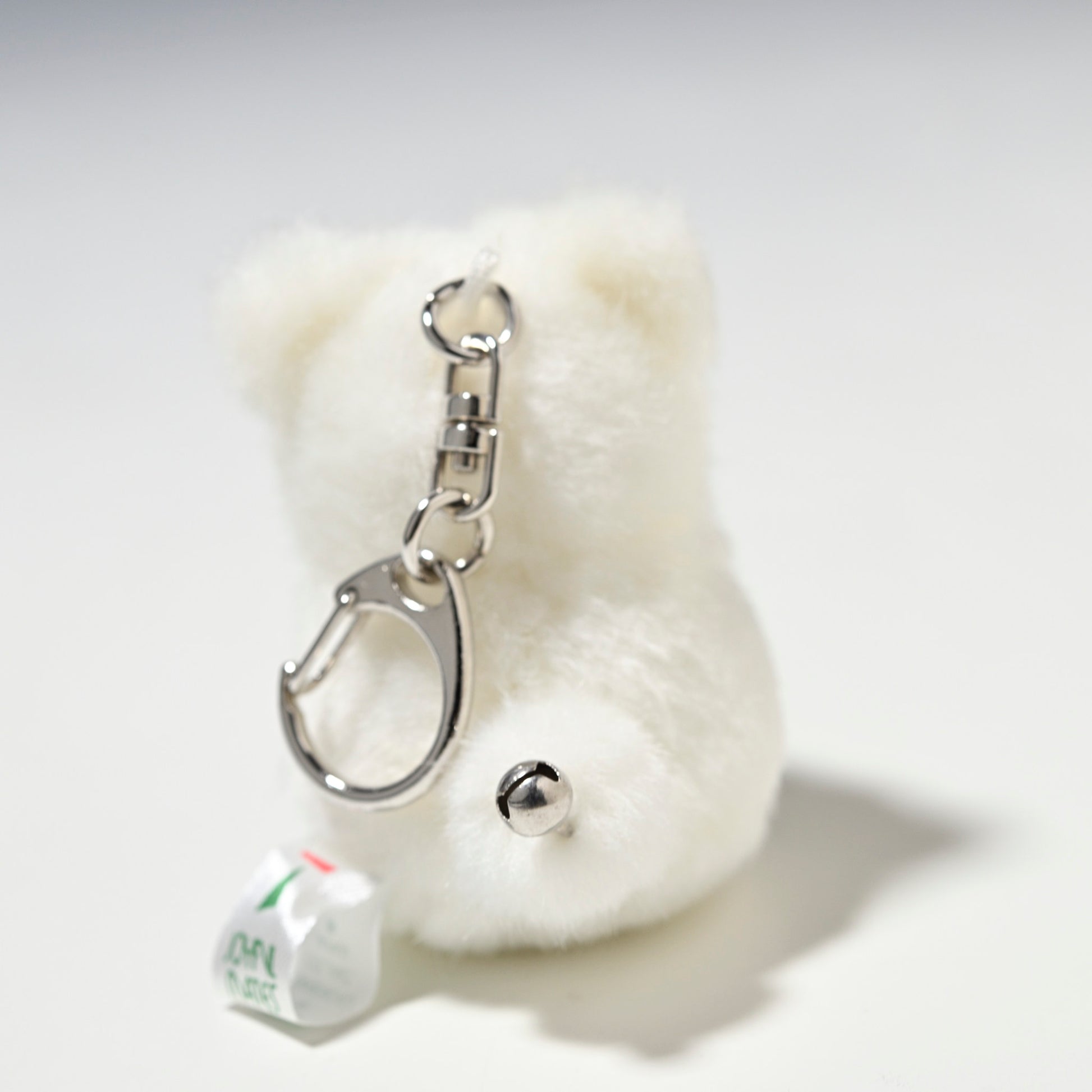 たけのこ TAKENOKO ぬいぐるみ ミニミニキッズ クマ 白 48544 しっぽの鈴