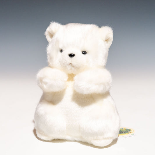 たけのこ TAKENOKO ぬいぐるみ 森のなかま (S) クマ 白 18793 正面