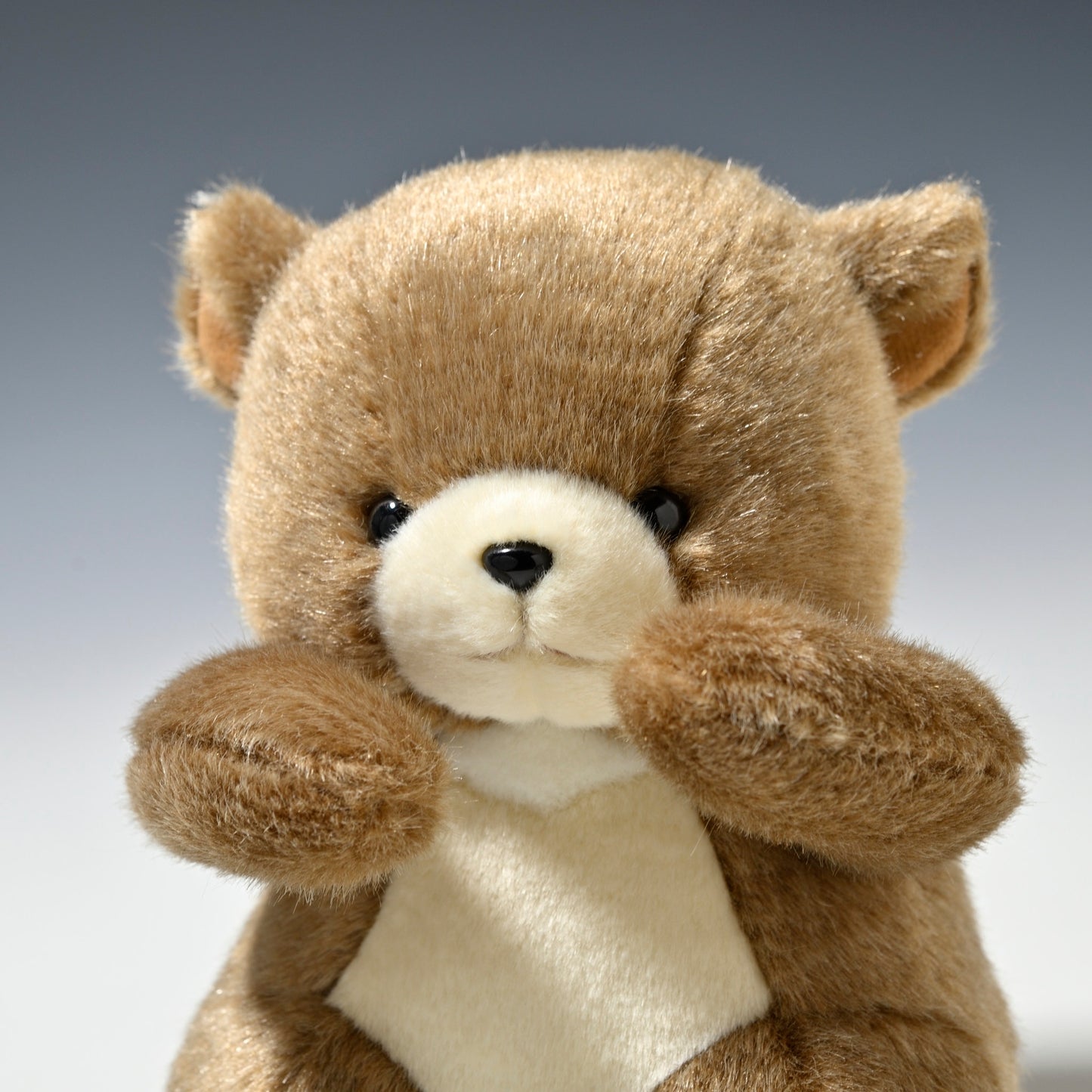 たけのこ TAKENOKO ぬいぐるみ 森のなかま (S) クマ 茶 18794 左横顔