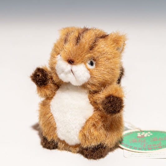 たけのこ TAKENOKO ぬいぐるみ プチプチらんど 森のなかま リス 58438 正面