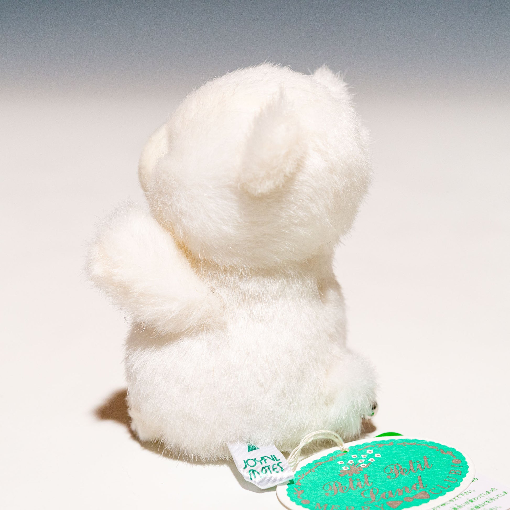 たけのこ TAKENOKO ぬいぐるみ プチプチらんど 森のなかま クマ 白 58440 右横