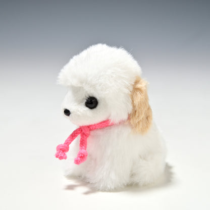 たけのこ TAKENOKO ぬいぐるみ キャンディフォンテーヌ トイプードル 白 48238 右横