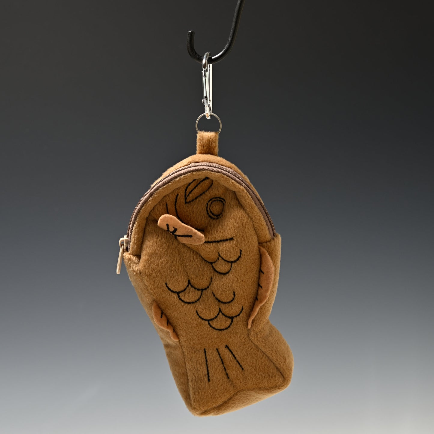 シナダ SHINADA ぬいぐるみ 和菓子屋出張所 たいやき ちゃいろ WAGB-0128 表面