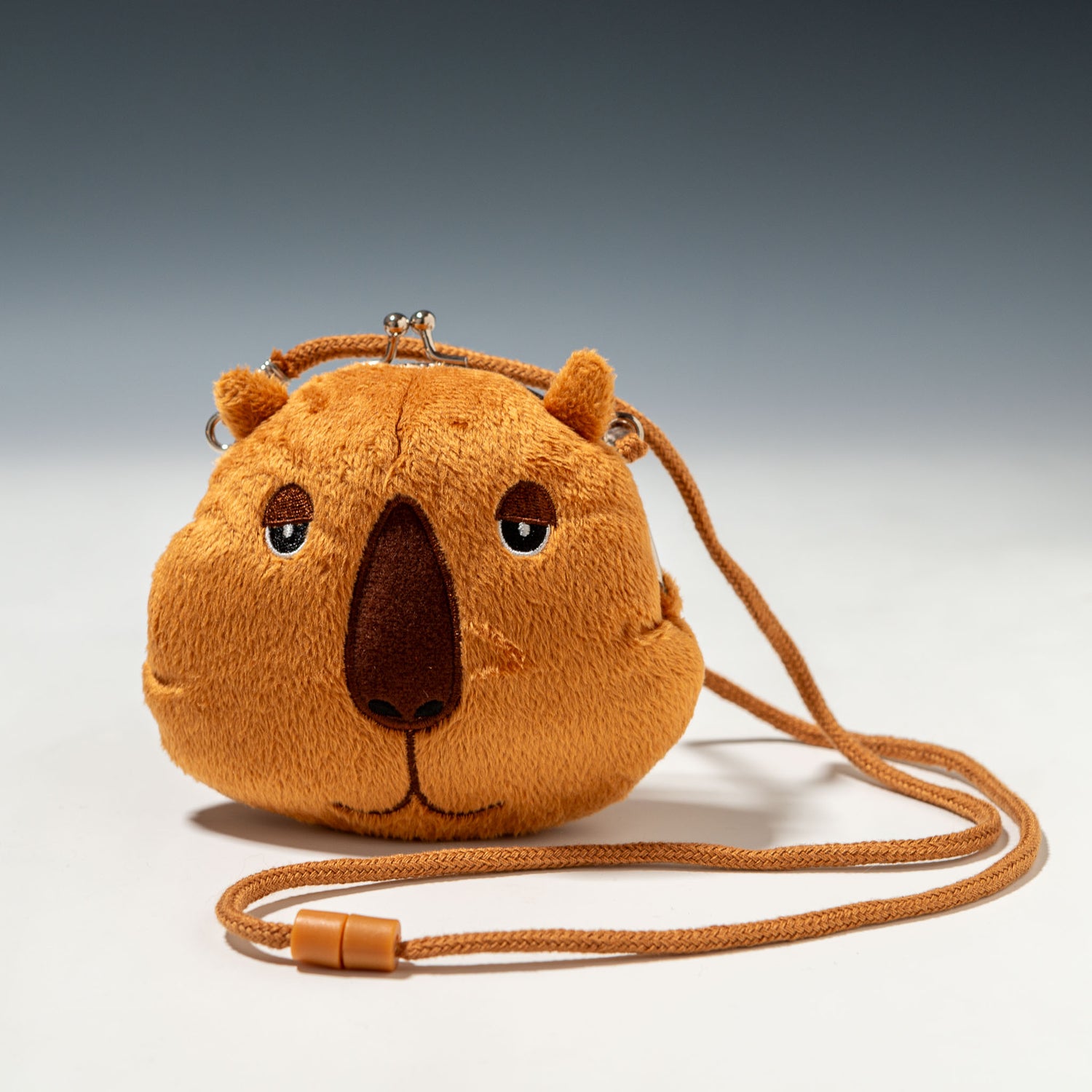 オリエンタルトーイ ぬいぐるみ のんびりカピバライフ がま口 KB-1003 正面