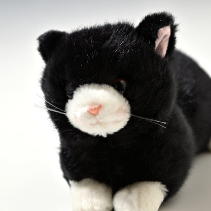 たけのこ TAKENOKO ぬいぐるみ プチどりーむ ミニ (A) 黒ネコ 95033 左横顔