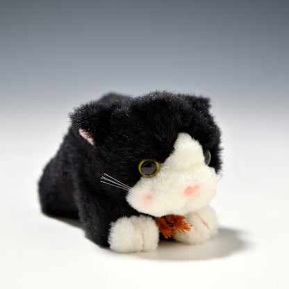 たけのこ TAKENOKO ぬいぐるみ プチシェリー這い 黒ネコ 58850 正面