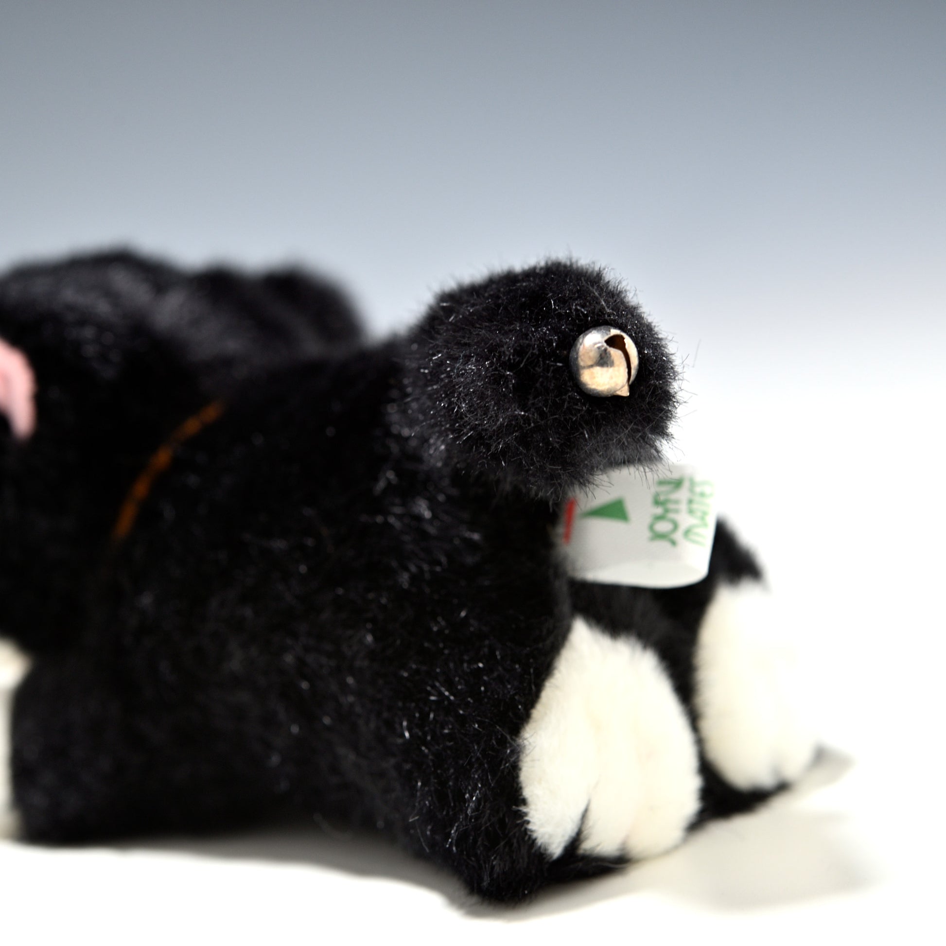 たけのこ TAKENOKO ぬいぐるみ プチシェリー這い 黒ネコ 58850 しっぽの鈴