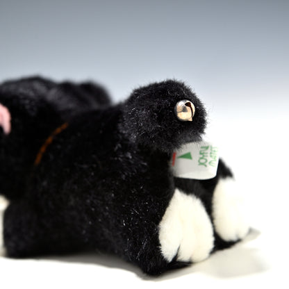 たけのこ TAKENOKO ぬいぐるみ プチシェリー這い 黒ネコ 58850 しっぽの鈴