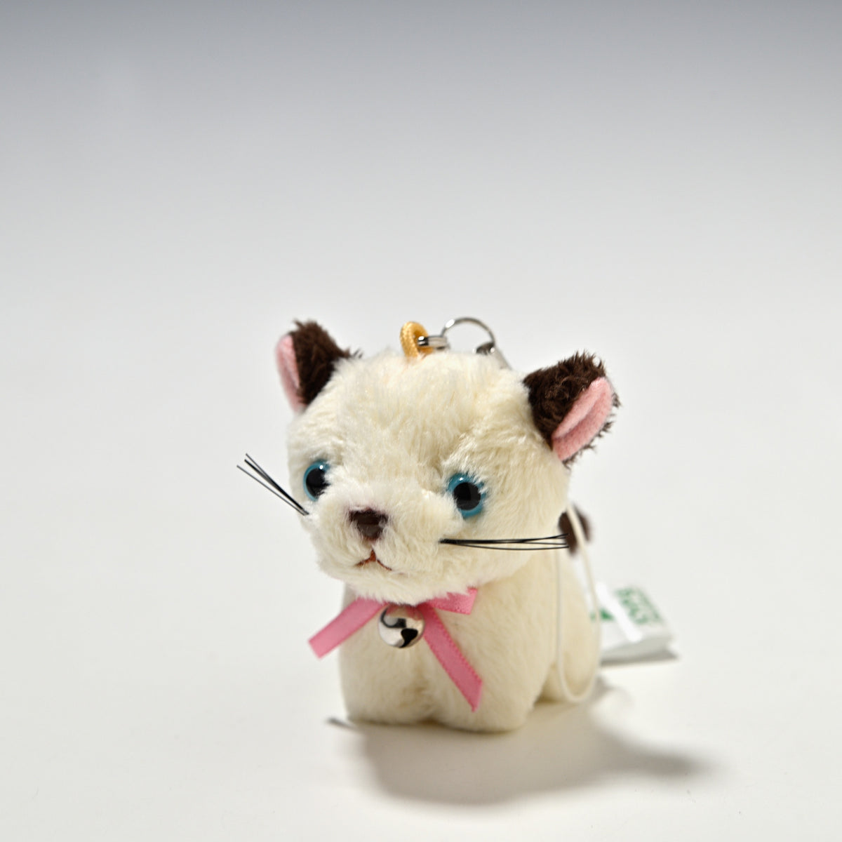たけのこ TAKENOKO ぬいぐるみ フォンテーヌストラップ シャムネコ 38037 正面
