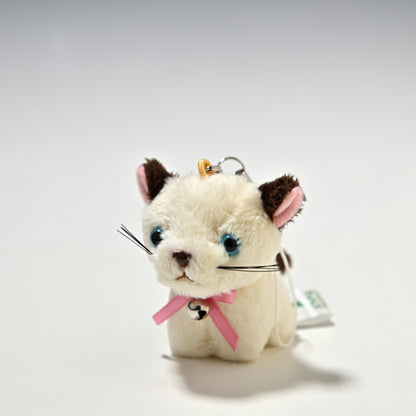 たけのこ TAKENOKO ぬいぐるみ フォンテーヌストラップ シャムネコ 38037 正面