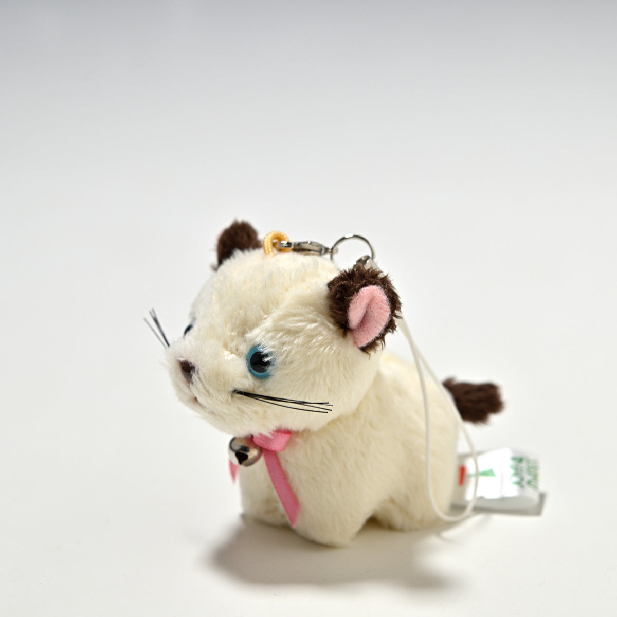 たけのこ TAKENOKO ぬいぐるみ フォンテーヌストラップ シャムネコ 38037 右横
