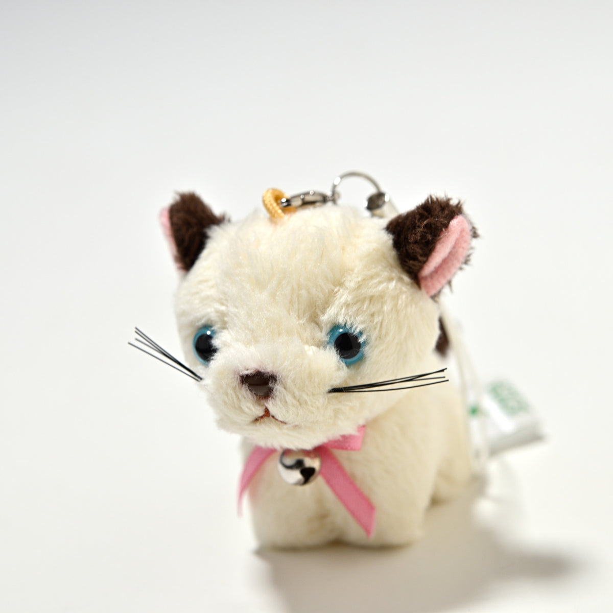 たけのこ TAKENOKO ぬいぐるみ フォンテーヌストラップ シャムネコ 38037 左横顔