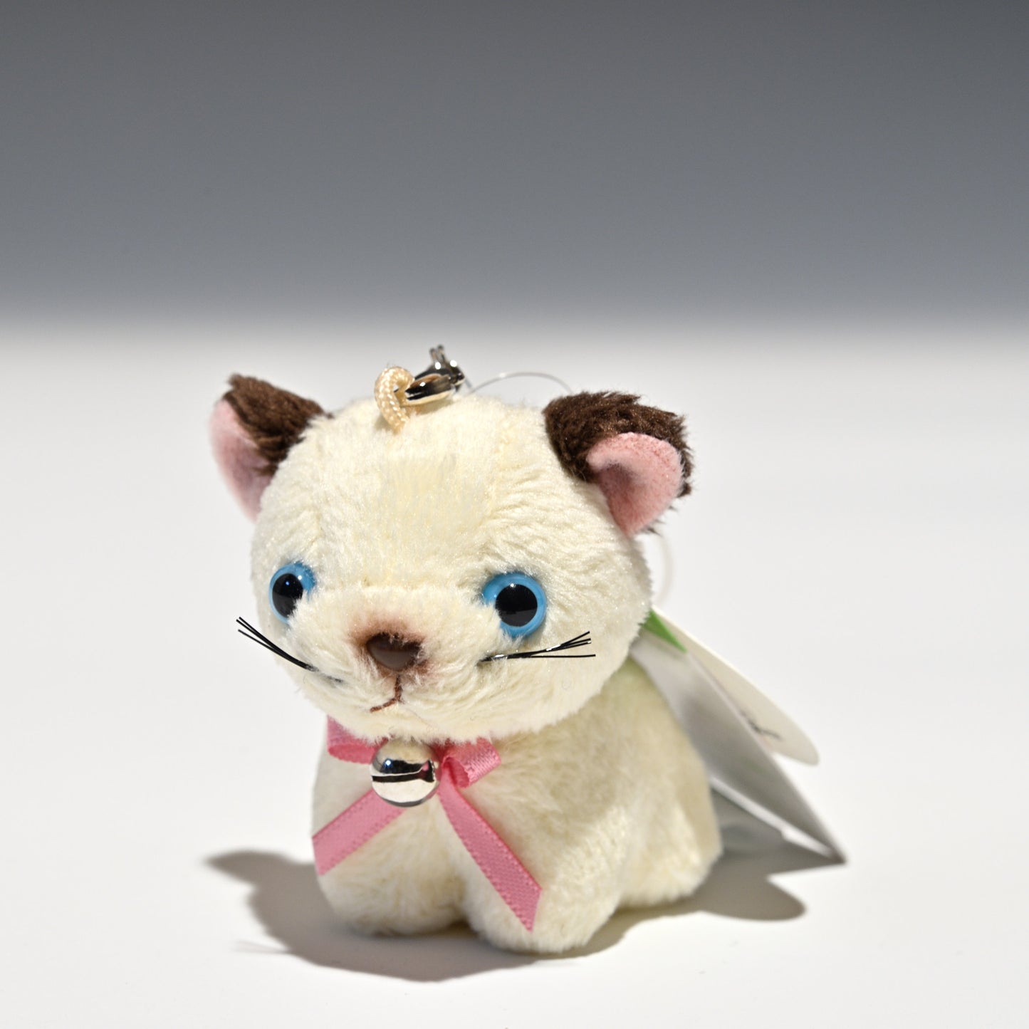 たけのこ TAKENOKO ぬいぐるみ フォンテーヌストラップ シャムネコ 38037 正面