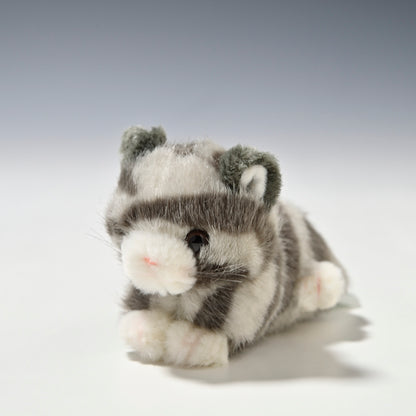 たけのこ TAKENOKO ぬいぐるみ プチプチらんど (A) ネコ グレー 58431 正面